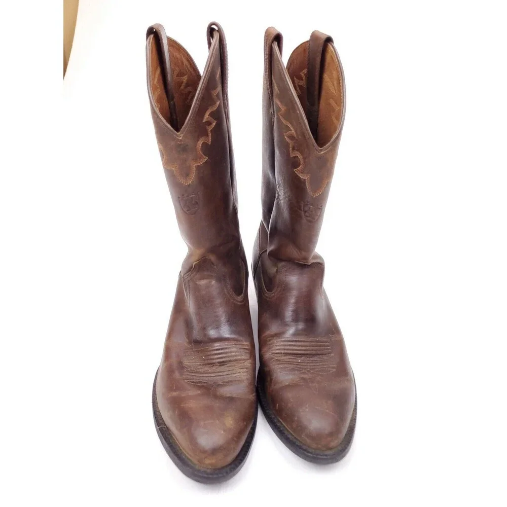 ARIAT 34625 Sedona 10.5 EE Brown Leather R toe Cowboy Western Boots